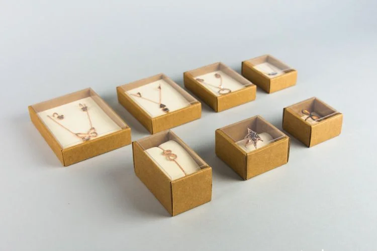 Stylish Custom Kraft Boxes for Jewelry Packaging